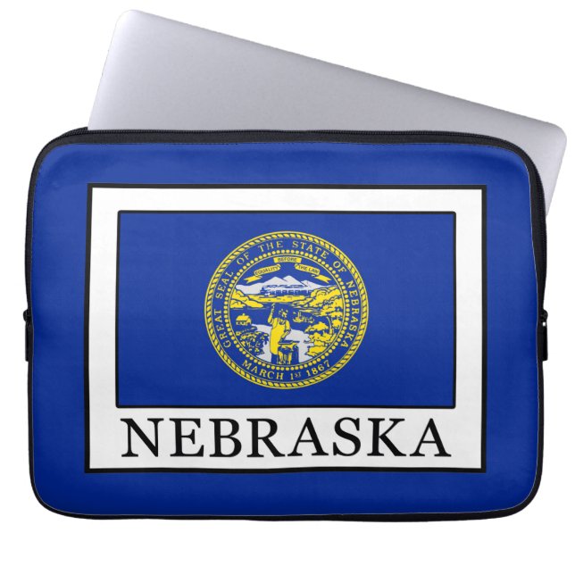 Funda Para Portátil Nebraska (Frente)