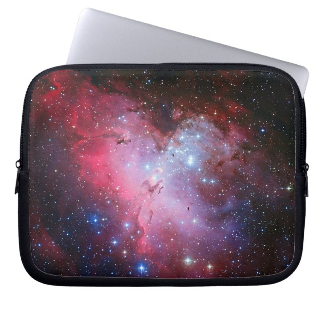 Funda Para Portátil Nebulosa Águila, pilares de la creación (Frente)