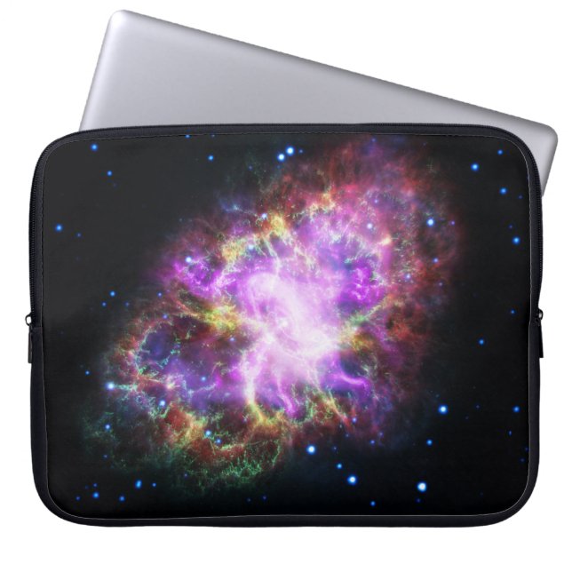 Funda Para Portátil Nebulosa de cangrejo Supernova Compuesto de hubble (Frente)