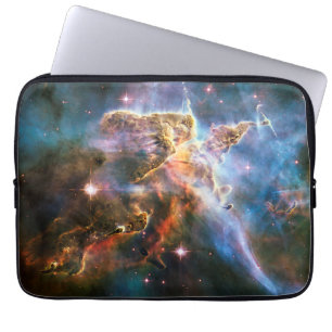 Funda Para Portátil Nebulosa de galaxia espacial. Estrellas universale