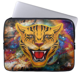 Funda Para Portátil Nebulosa del Tigre Gruñón