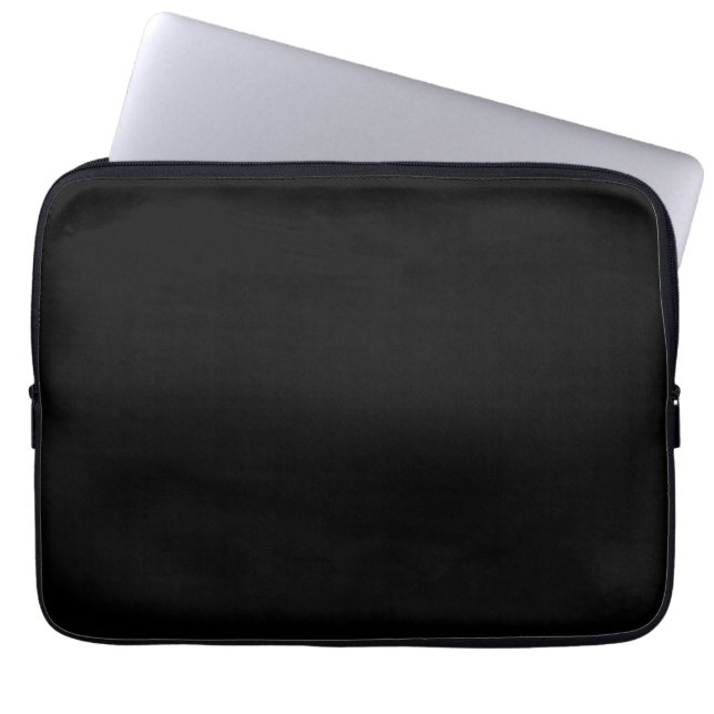 Funda Para Portátil Negro sólido (Frente)