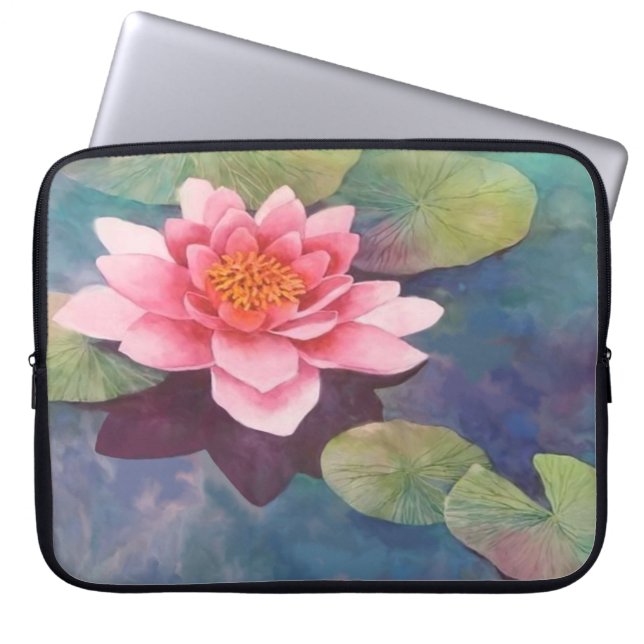 Funda Para Portátil Nenúfar (Frente)