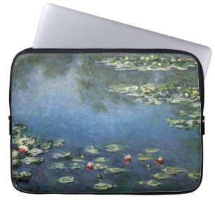 Funda Para Portátil Nenúfares de Claude Monet, Flores Vintage