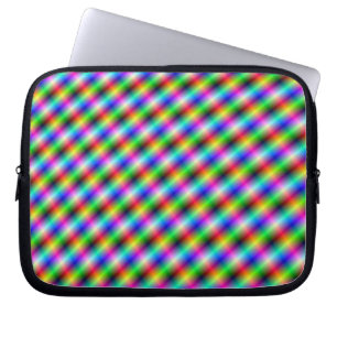 Funda Para Portátil Neon Crosshatch Laptop Sleeve