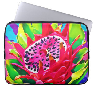Funda Para Portátil Neon Dragon Fruit Splendor