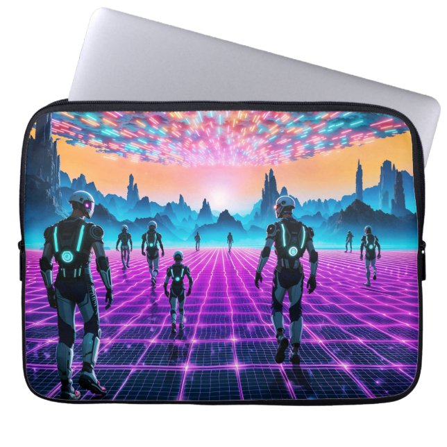 Funda Para Portátil Neon Dreamscape (Frente)