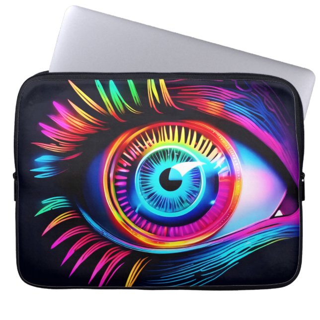 Funda Para Portátil Neon Eye Dream (Frente)
