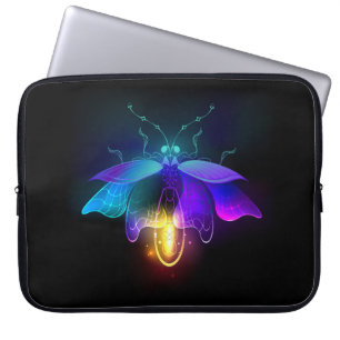 Funda Para Portátil Neon Firefly en negro