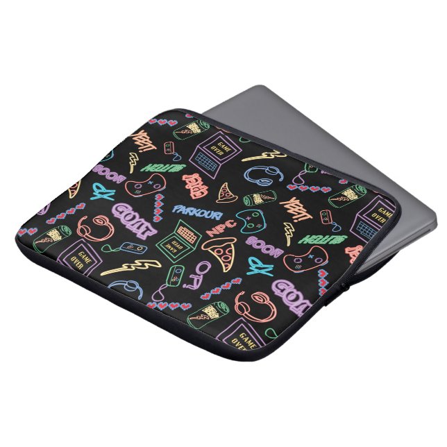 Funda Para Portátil Neon Gamer (Superior anverso)