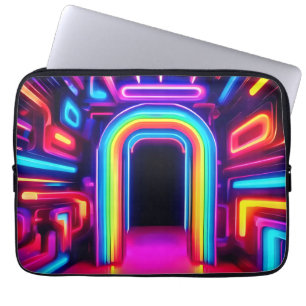 Funda Para Portátil Neon Rainbow Gateway