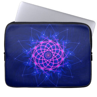 Funda Para Portátil Neon Rosette Glow
