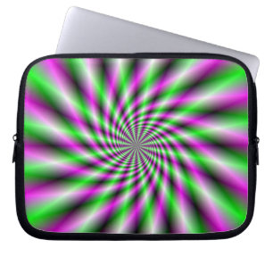 Funda para portátil Neon Spinning