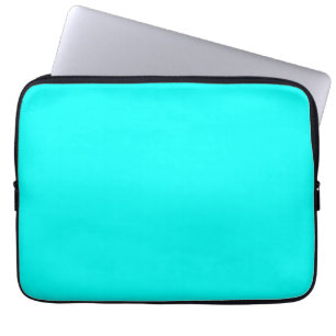Funda Para Portátil Neon turquesa brillante estilo moderno