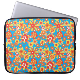Funda Para Portátil Neoprene Laptop Sleeve, Ditsy Flowers
