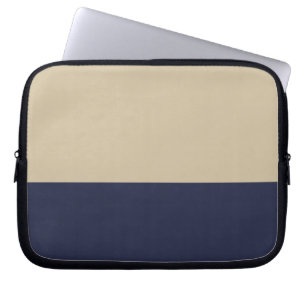 Funda Para Portátil Neopreno de Oro y Marina