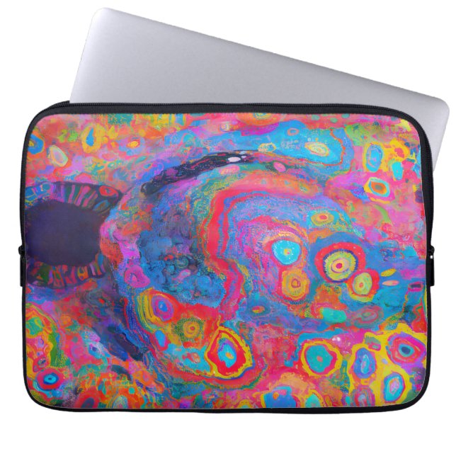 Funda Para Portátil "Neural Firestorm" (Frente)