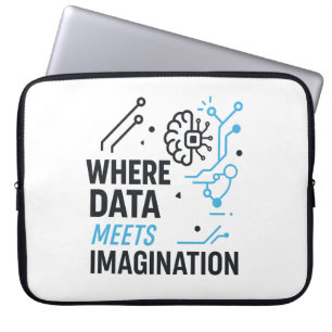 Funda Para Portátil Nexo de imaginación de datos: algoritmo abstracto