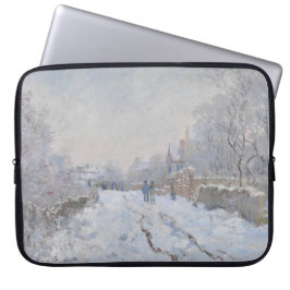 Funda Para Portátil Nieve en Argenteuil (por Claude Monet)