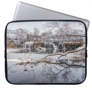 Funda Para Portátil Nieve En La Presa De Finley