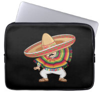 Niño mexicano Dabbing Poncho Cinco de Mayo