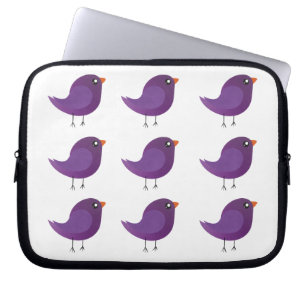 Funda Para Portátil Niños adorables pájaros