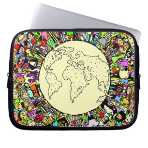Funda Para Portátil Niños del mundo