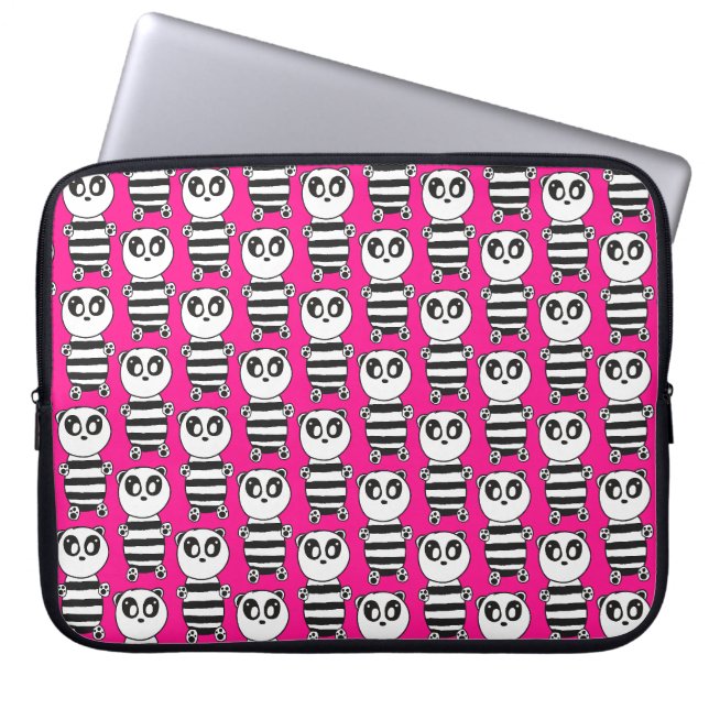 Funda Para Portátil Niños Panda  (Frente)