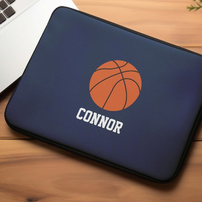 Funda Para Portátil Niños personalizados de baloncesto (Subido por el creador)