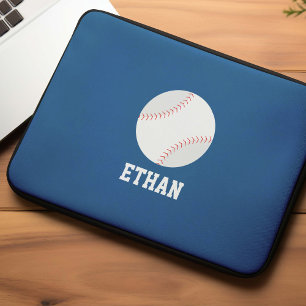Funda Para Portátil Niños personalizados de béisbol de Guay