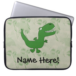 Funda Para Portátil Niños Personalizados de dinosaurios T-Rex Tyrannos