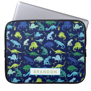 Funda Para Portátil Niños personalizados del azul del modelo del
