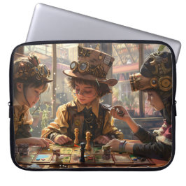 Funda Para Portátil Niños Steampunk