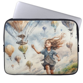 Funda Para Portátil niños volando cometas