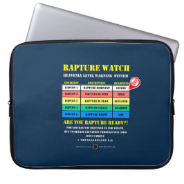 Funda Para Portátil Niveles de Alerta de Rapto