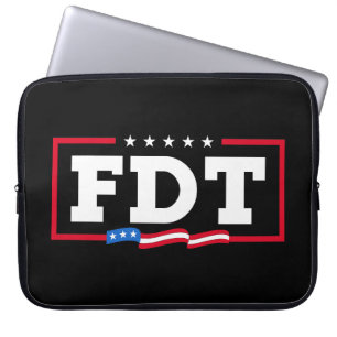 Funda Para Portátil No a Trump, divertido anti-Trump con el FDT