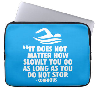 Funda Para Portátil NO DETENER - Natación Motivacional