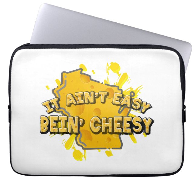 Funda Para Portátil No Es Fácil Ser Quesero (Frente)