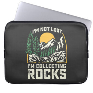 Funda Para Portátil No estoy perdido, estoy coleccionando rocas