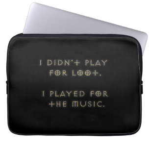Funda Para Portátil No jugé para el botín.