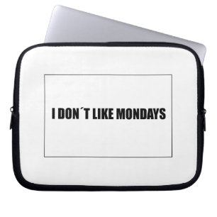 Funda Para Portátil No me gustan los lunes
