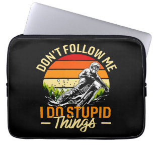 Funda Para Portátil No me sigas hago cosas estúpidas