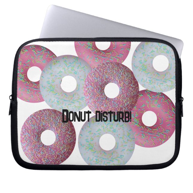Funda Para Portátil ¡No moleste! (Frente)