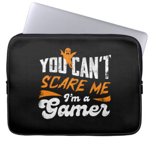 Funda Para Portátil No puedes asustarme, soy un humor de juego de Guay