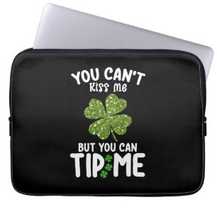 Funda Para Portátil No puedes besarme pero puedes darme propina St Pat