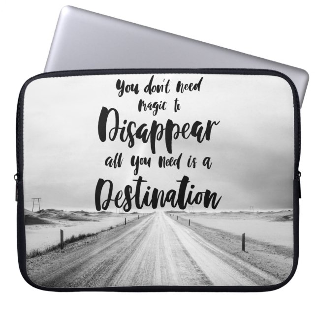 Funda Para Portátil No se requiere magia (Frente)