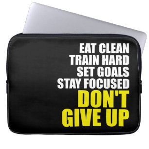 Funda Para Portátil No se rindan - Motivación del entrenamiento