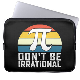 Funda Para Portátil No seas irracional Día Pi Matemáticas Matemáticas