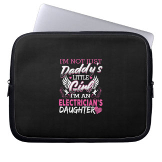 Funda Para Portátil No solo papi pequeña chica, soy un regalo de elect
