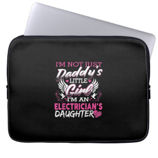 Funda Para Portátil No solo papi pequeña chica, soy un regalo de elect
